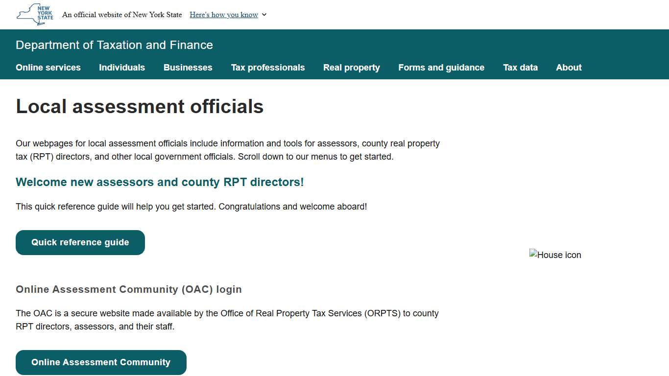 Local assessment officials